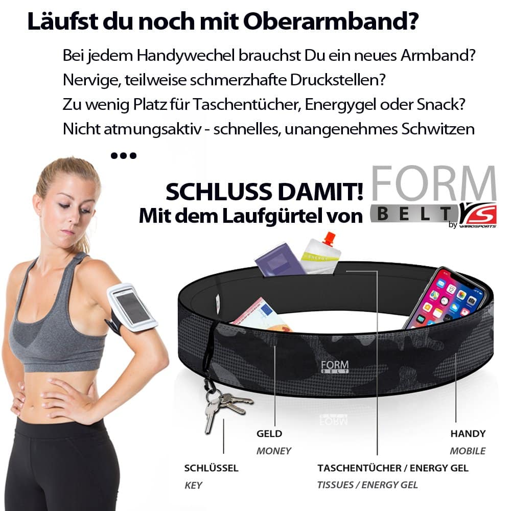 laeufst du noch mit Oberarmband