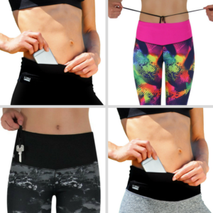 Laufhose Running/ Spotify link clicks 2 lange Laufhose kollage